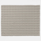 Zag Dot Fleece Blanket Deken (Voorkant (Horizontaal))