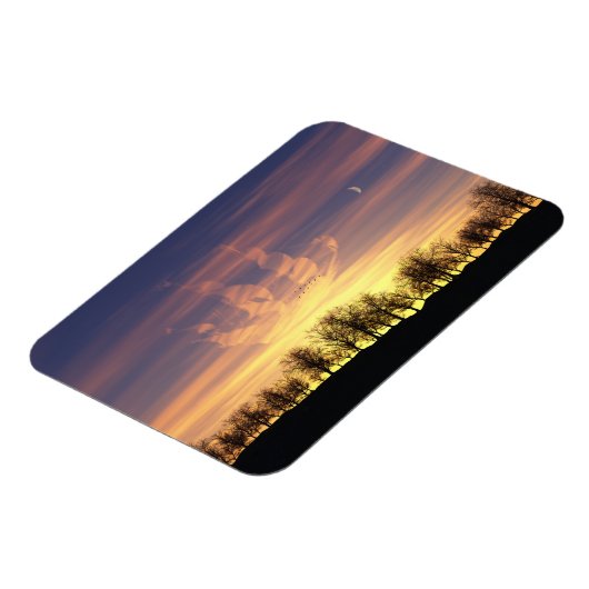 Zag het Flexibele Magnet van de Night Sky Magneet (Linkerzijde)