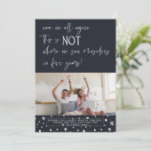 Zag ons in vijf jaar | Vrolijk kerstfeest Kaart (Staand voorkant)