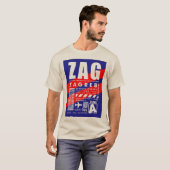 ZAG Zagreb Airport T-shirt (Voorkant volledig)
