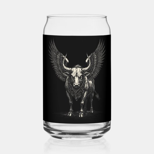Zagan Ontketend Blikvorm Glas (Achterkant)