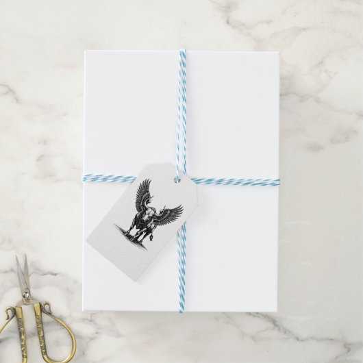 Zagan Ontketend Cadeaulabel (Met Touw)