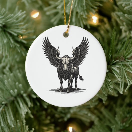 Zagan Ontketend Keramisch Ornament (Boom)