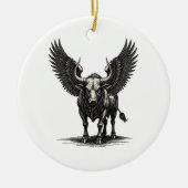 Zagan Ontketend Keramisch Ornament (Voorkant)