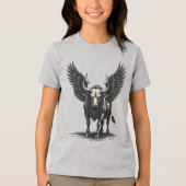 Zagan Ontwricht Tri-Blend Shirt (Voorkant)