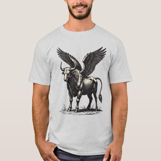 Zagan Vleugels van de Macht T-shirt (Voorkant)