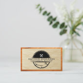 Zagen en hamers | Hout Visitekaartje (Staand voorkant)