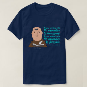 Zagen, Gezegden en Shirten - St. Thomas Aquinas 2 T-shirt