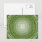 Zagen Mandala in tribals Briefkaart (Voorkant / Achterkant)