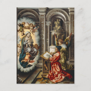 Zagen met Mary en Baby Jesus Briefkaart
