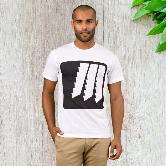 Zagen Tanden Mannen T-shirt