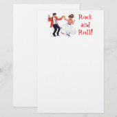 zageres en zadelschoenen briefpapier (Voorkant / Achterkant)