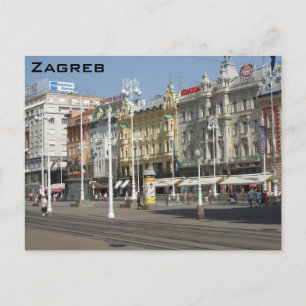 Zagreb Briefkaart