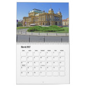 Zagreb-Croatia Calendar Kalender (Mar 2027)
