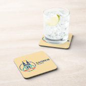 Zagreb Croatia Europe Bier Onderzetter (Rechterzijde)