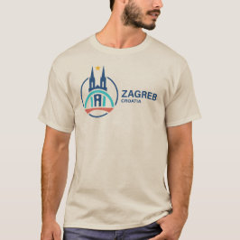 Zagreb Croatia Europe T-shirt