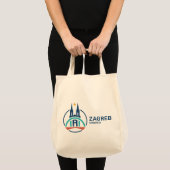 Zagreb Croatia Europe Tote Bag (Voorkant (product))
