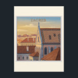 Zagreb - Croatia - Vintage Travel Briefkaart<br><div class="desc">Zagreb - Croatia - Vintage Travel Postcard</div>