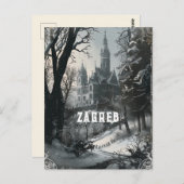 Zagreb Gothic Reizen Briefkaart (Voorkant / Achterkant)