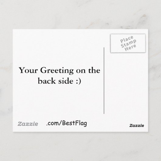 zagreb, Kroatië Briefkaart (Achterkant)