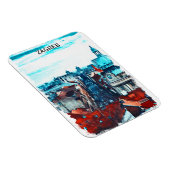 Zagreb Kroatië Cityscape Uitzicht Magneet (Rechterzijde)