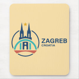 Zagreb Kroatië Europa Muismat