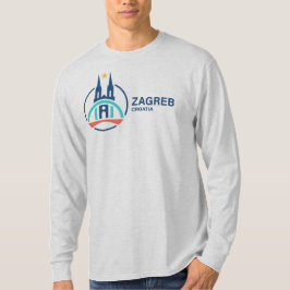 Zagreb Kroatië Europa T-shirt