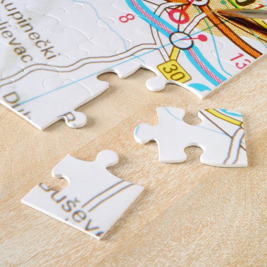 Zagreb, Kroatië Legpuzzel (Zijkant)