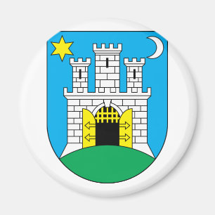 zagreb, Kroatië Magneet