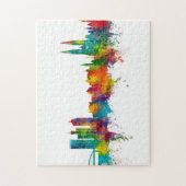 Zagreb Kroatië Skyline Legpuzzel (Verticaal)