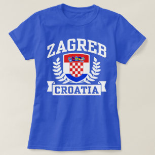 Zagreb Kroatië T-shirt