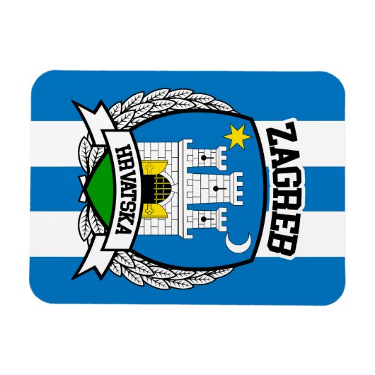 Zagreb Magneet (Horizontaal)
