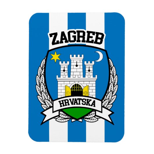 Zagreb Magneet (Verticaal)