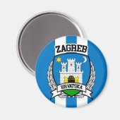 Zagreb Magneet (Voorkant / Achterkant)