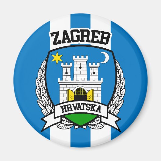 Zagreb Magneet (Voorkant)