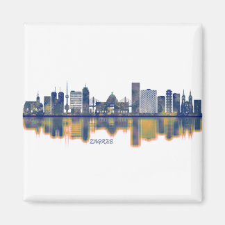 Zagreb Skyline Magneet