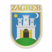 Zagreb Sticker (Voorkant)