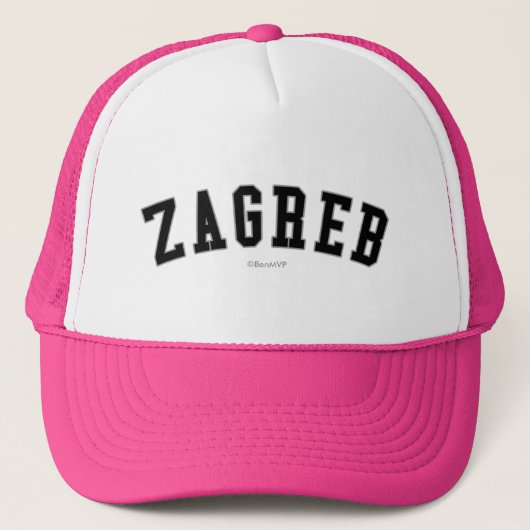 Zagreb Trucker Pet (Voorkant)