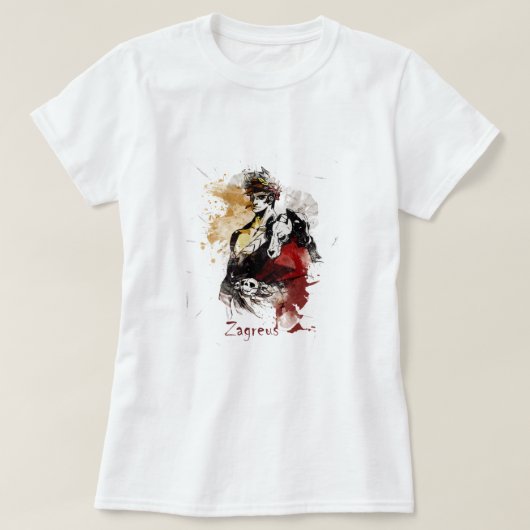 Zagreus - Hades *schilderij* T-shirt (Design voorkant)