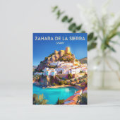 Zahara de la Sierra Spanje Briefkaart (Staand voorkant)
