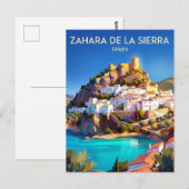 Zahara de la Sierra Spanje Briefkaart (Voorkant / Achterkant)