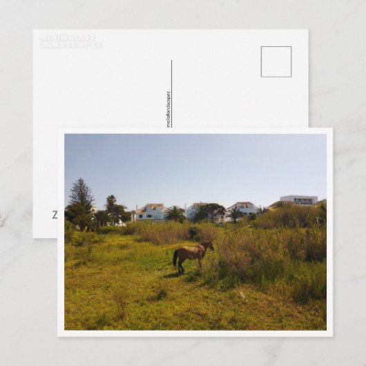 Zahara de los Atunes, Andalusië (Spanje) Briefkaart (Voorkant / Achterkant)