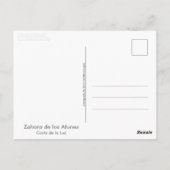 Zahara de los Atunes, Andalusië (Spanje) Briefkaart (Achterkant)