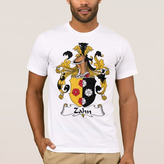 Zahn Family Crest T-shirt (Voorkant)