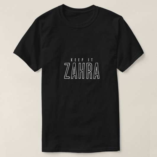 ZAHRA T-SHIRT (Design voorkant)