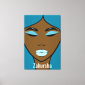 Zahursha Canvas Afdrukken (Voorkant)