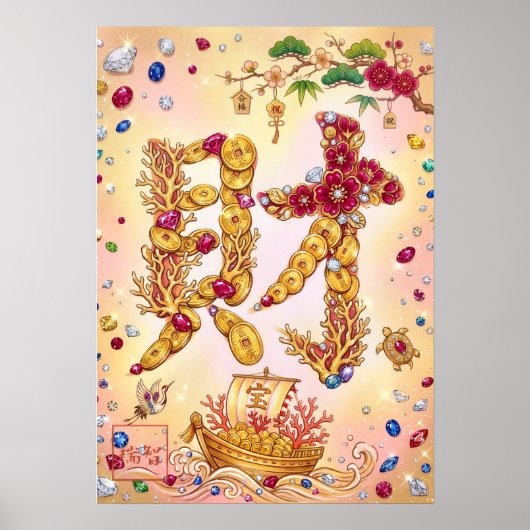 Zai: Good fortune and wealth260030004 Poster (Voorkant)