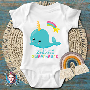 Zaida's Schatje Kawaii Narwal Romper