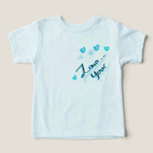 Zain Your – Blauwe en Zwarte Borstel Lettering Lie