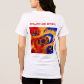 “Zainab” Dochter van de Gouden Zon  Tri-Blend Shirt (Achterkant)
